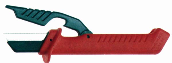 INSULATED BLADE BACK WITH ATTACHED GUARD 8"; 2" BLADE  - KN9856  