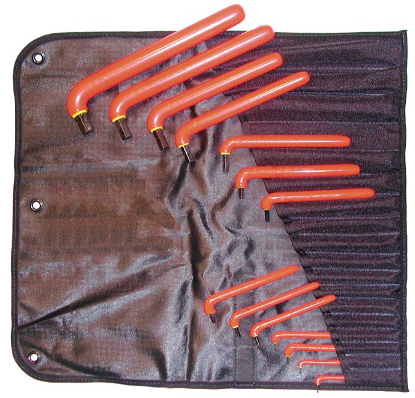 HEX WRENCH SET METRIC 1.5MM - 12.0MM 10 PCS TYPE L LONG ARM