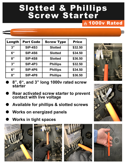 Insulated Screw Starter