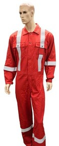 High Visibility Flame Resistant Deluxe Coverall