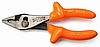 S21516  PLIER SLIP JOINT 6" THIN NOSE WITH CUTTING SHEAR