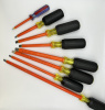 S23800  SCREWDRIVER SET 8PCS  #1; #2; #3; 3/16 X4"; 3/16" X 6"; 1/4" X 6"; 5/16" X 6" AND 3/8 X 8". 